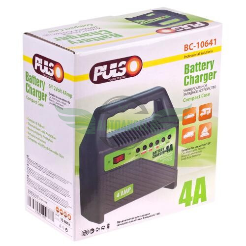 Зарядное устр-во PULSO BC-10641 6-12V/4A/10-60AHR/светодиодн.индик. (BC-10641)