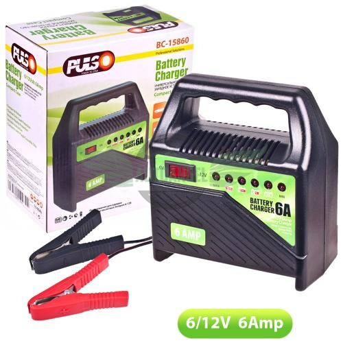 Зарядное устр-во PULSO BC-15860 6-12V/6A/15-80AHR/светодиодн.индик. (BC-15860)
