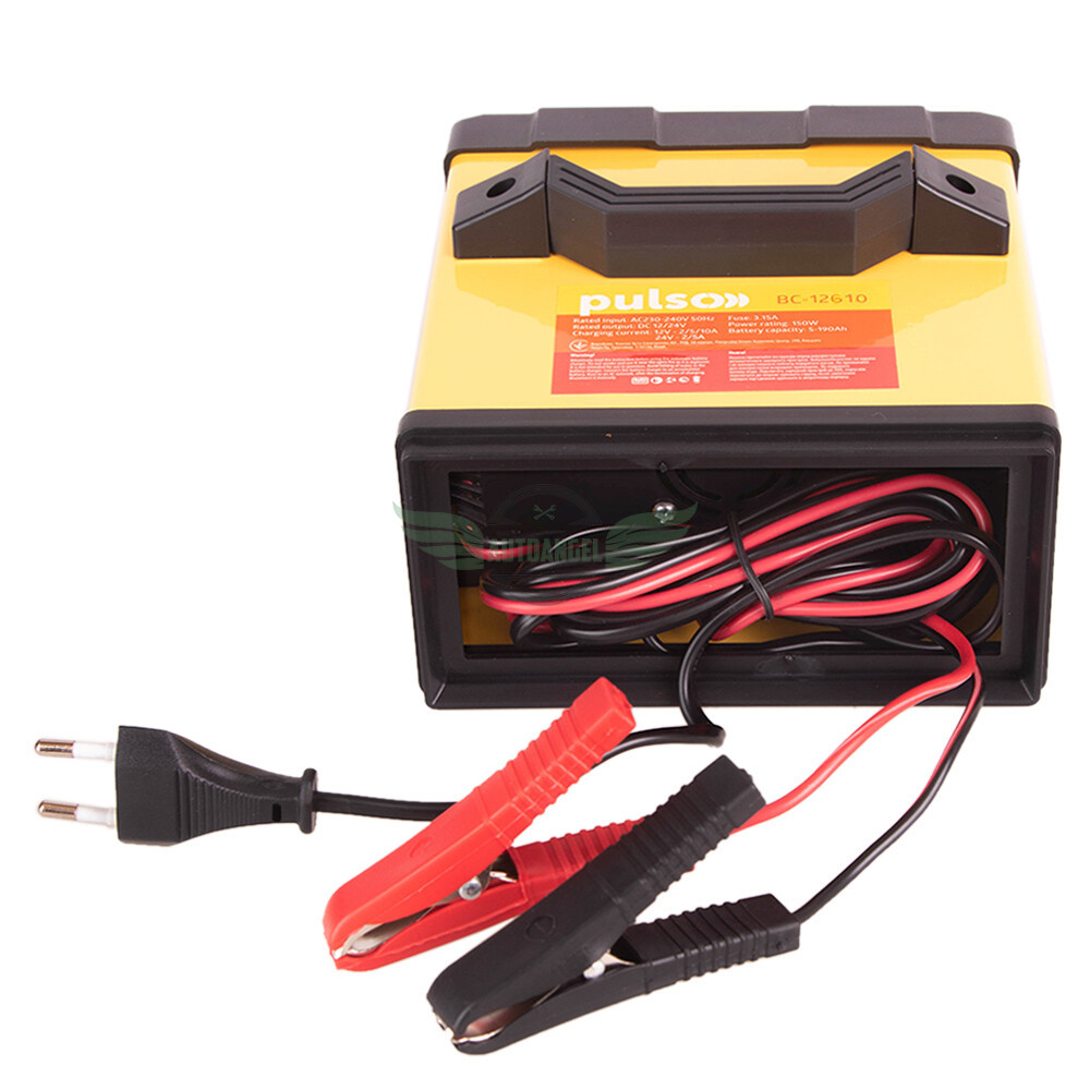 Зарядное устройство PULSO BC-12610 6-12V/0-10A/5-120AHR/LED-Ампер./Импульсное (BC-12610)