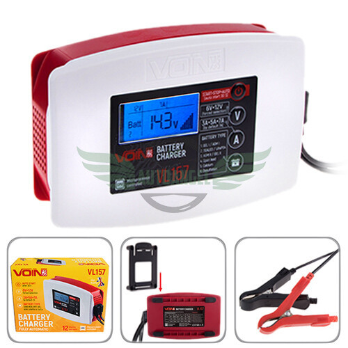 Зарядное устр-во  VOIN VL-157 6&12V/3-5-7A/3-150AHR/LCD/Импульсное (VL-157)