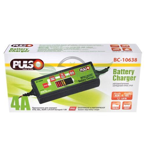 Зарядное устр-во PULSO BC-10638 12V/4.0A/1.2-120AHR/LCD/Импульсное (BC-10638)