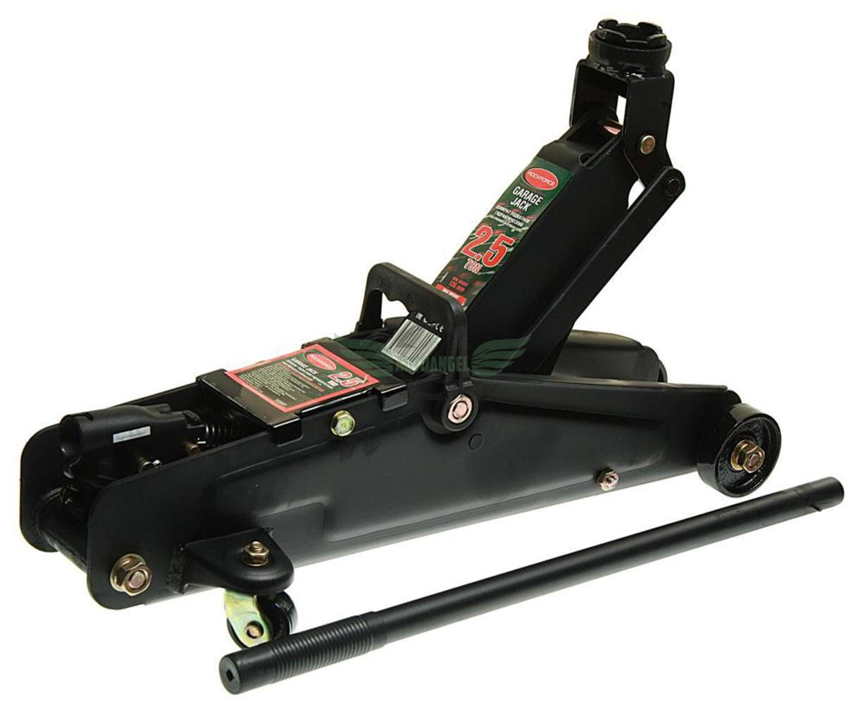 Домкрат підкатний Rock Force 2.5 т h min 135 мм, h max 387 мм (RF-TH22501)