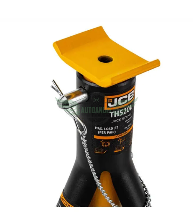 Підставка ремонтна з упорною п'ятою 2т (h min 265mm, h max 365mm) JCB-TH52011
