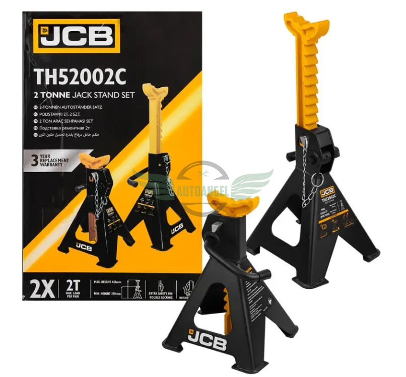 Підставка ремонтна 2т (h min 278mm, h max 425mm), к-т 2шт JCB-TH52002C