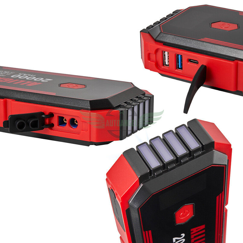 Пусковий пристрій Alligator Jump Starter 800A/1600A 20000mAh зі Smart-клеммами JS843