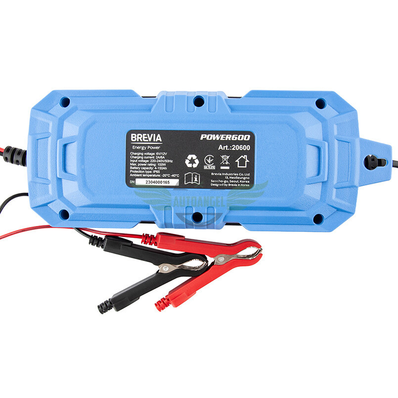 Зарядное устройство для АКБ Brevia Power600 6V/12V 6A 20600EP
