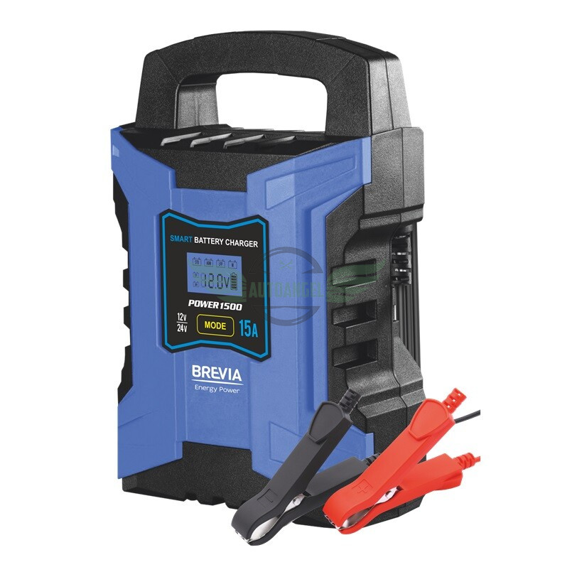 Зарядний пристрій АКБ Brevia Power1500 15A, 12V/24V 21500EP