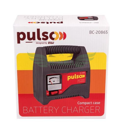 Зарядний пристрій PULSO BC-20865 12V/6A/20-80AHR/стріл.индик. (BC-20865)