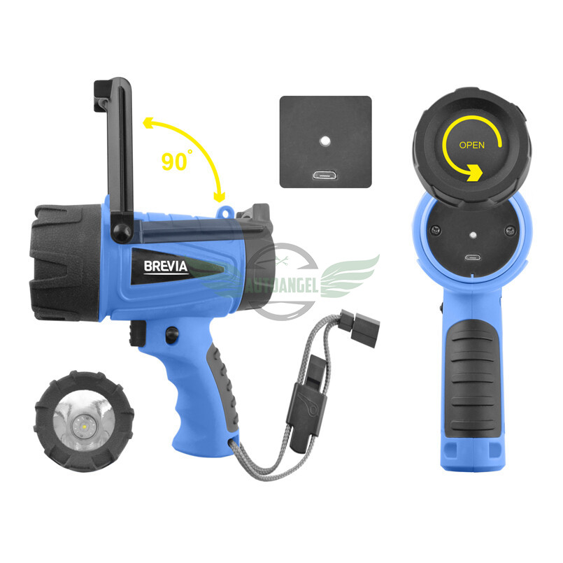 Ліхтар LED інспекційний Brevia 500М 10W LED 650lm 4400mAh+microUSB 11600