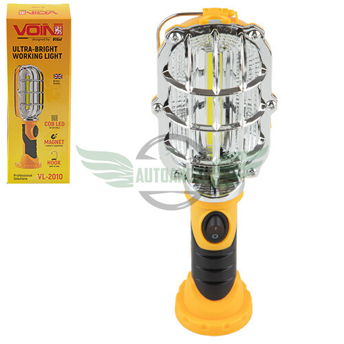 Переносна лампа VOIN VL-2010, LED COB 3W/250Lm, 3xAA (не в комплекті)