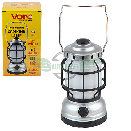 Ліхтар для кемпінгу VOIN VL-4045, LED 2835SMD/150Lm/3xAA (не в комплекті)