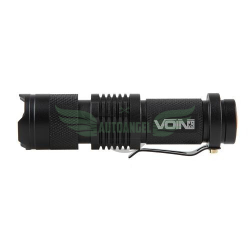 Ліхтарик ручний VOIN VL-3028, LED XPE, 100Lm, зум, алюміній, 1хАА (не в комплекті)